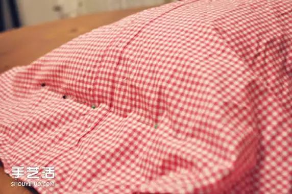 旧衬衫改造-----DIY个性抱枕套的方法