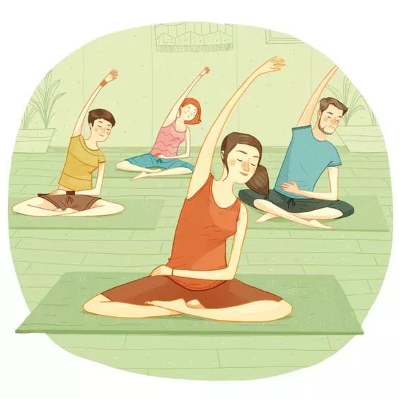 练瑜伽，做不了高难度动作，就是丢人吗？(3)