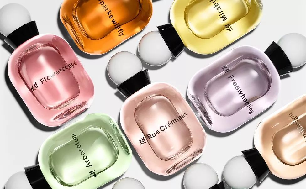 H&M 宣布推出全新香水系列，一次就出了 25 款