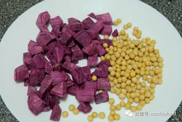 【魔多厨房】紫薯豆浆
