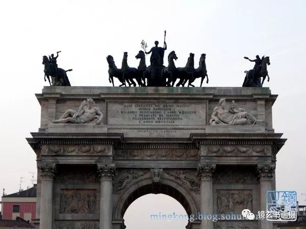 米兰的和平门 Arco della Pace