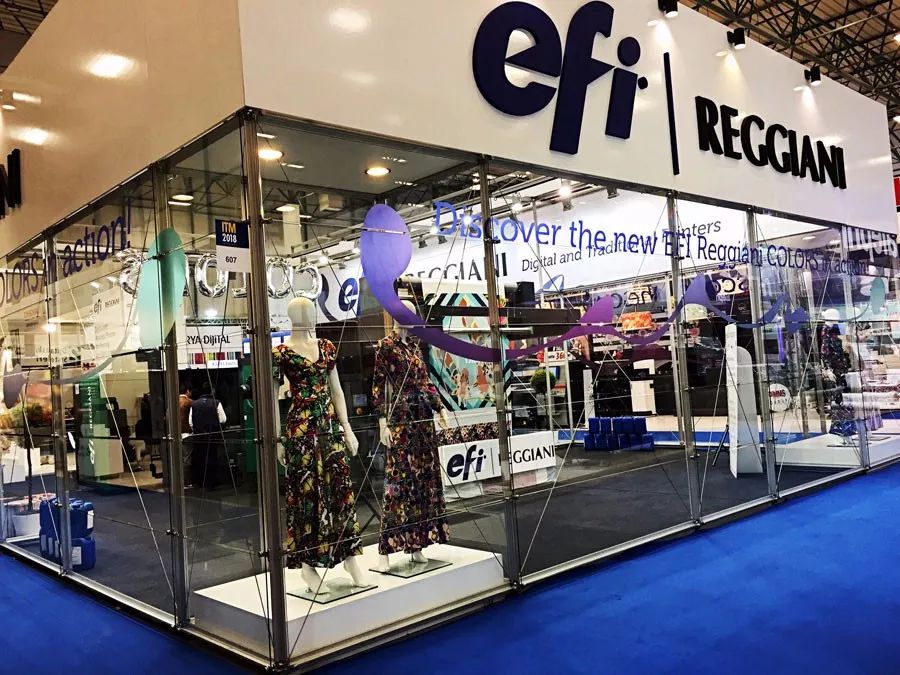 EFI发布最新型纺织数码印花机Reggiani Colors，可打