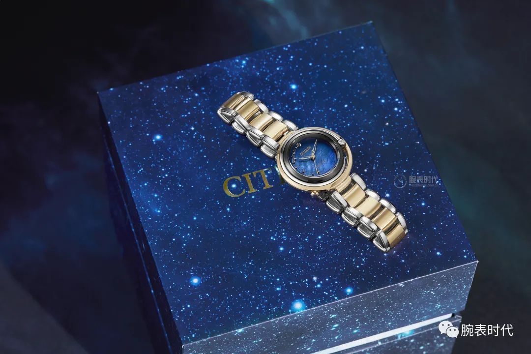 这款西铁城限量版腕表，名为「惊鸿」，灵感来自那个冰上飞翔的少年