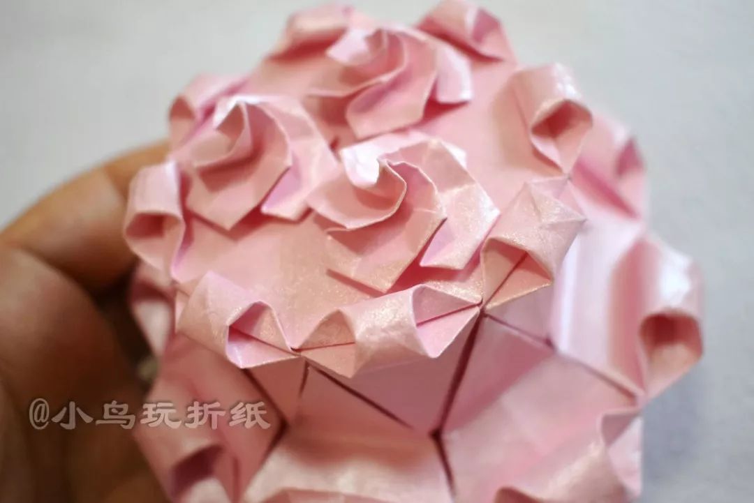 没有甜腻，只有满满心意的唯美折纸生日蛋糕