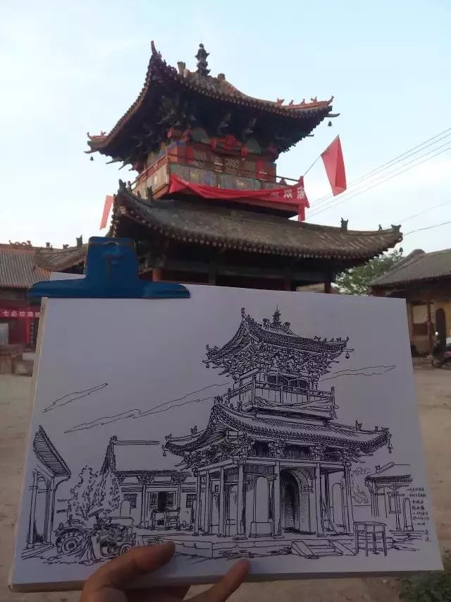他痛别妻女，20年画1000座古寺，连清华大学都找这个“野路子”画家出书！