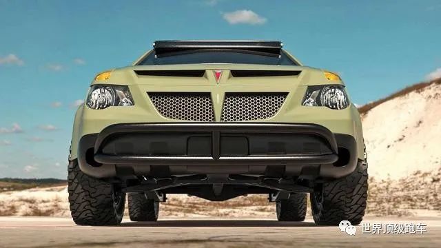 Pontiac Aztek越野车效果图，据称是世界上最丑陋的汽车之一