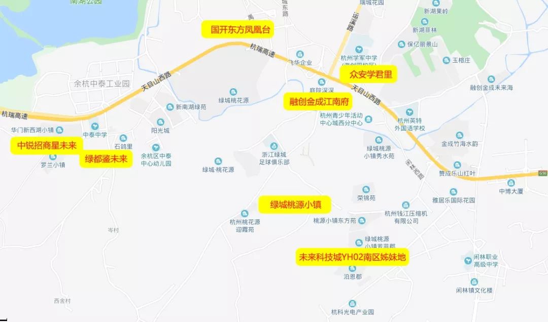 2019杭州房价降后，未来科技城地价又降30%！1.45万/㎡，绿城夺地！(3)