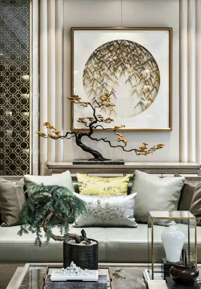新中式客厅，最美的家居韵味！