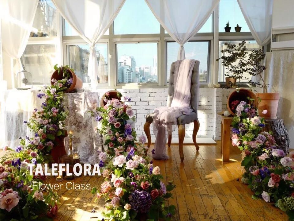 2019TaleFlora婚礼场景设计课程(4)