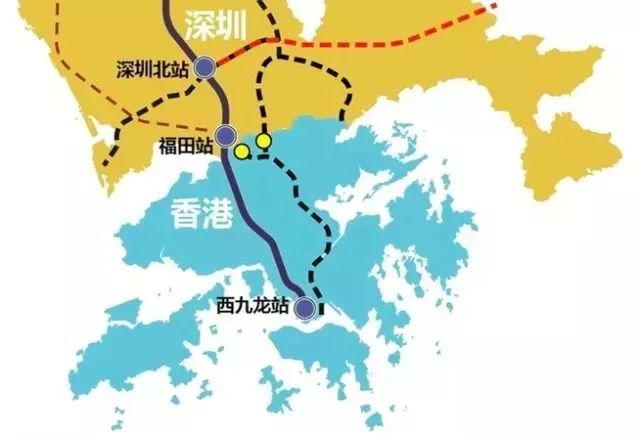 狮山→香港，不到2h！广深港高铁香港段4月1日试