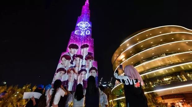 GA Event | EXO“迪拜哈利法塔灯光秀”背后的故事