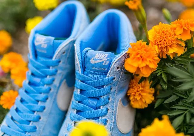 Nike SB Zoom Blazer Mid从别样的角度诠释花卉元素 | 每日鞋讯