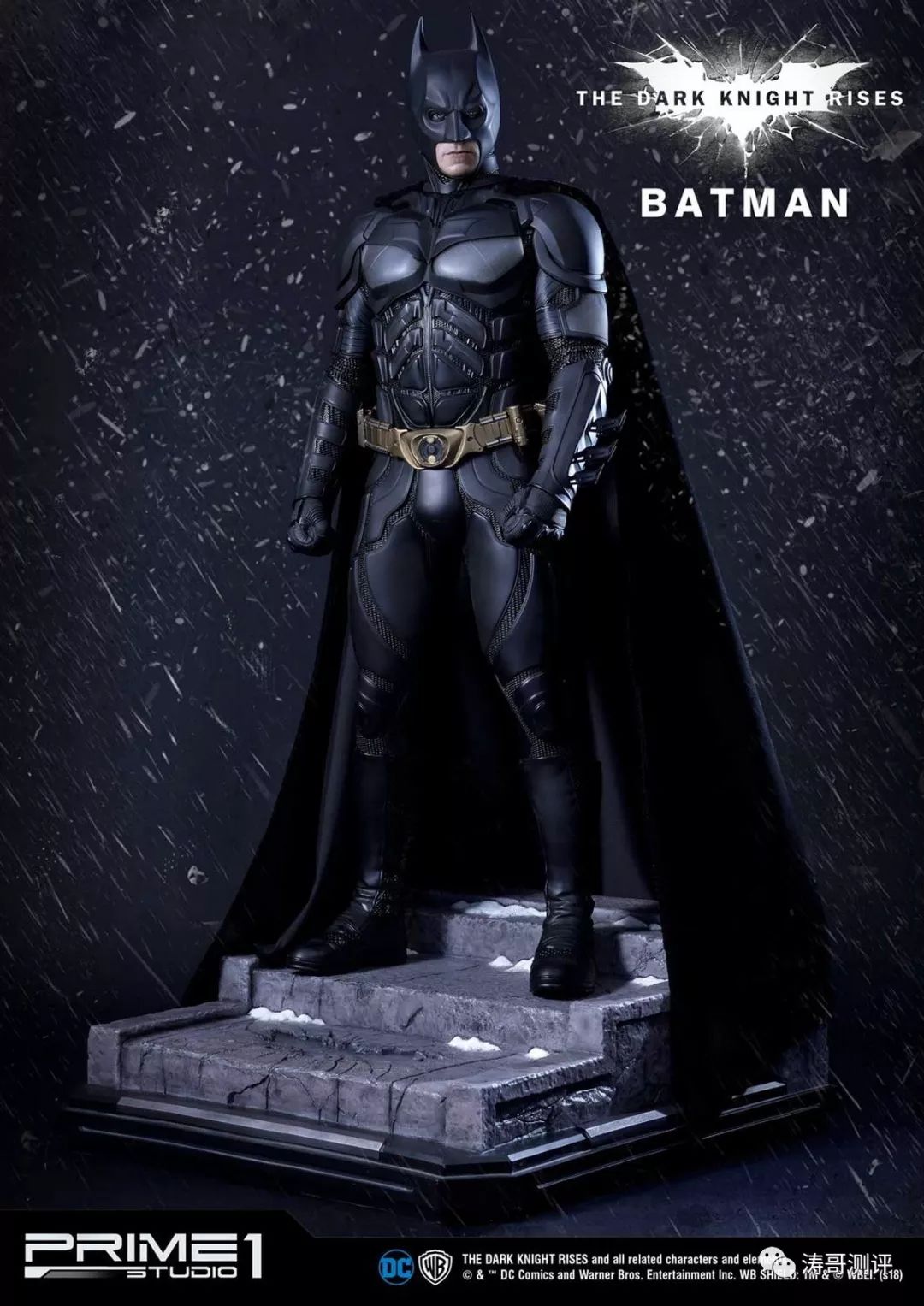 P1S这款《蝙蝠侠.黑暗骑士崛起》雕像，简直帅爆！