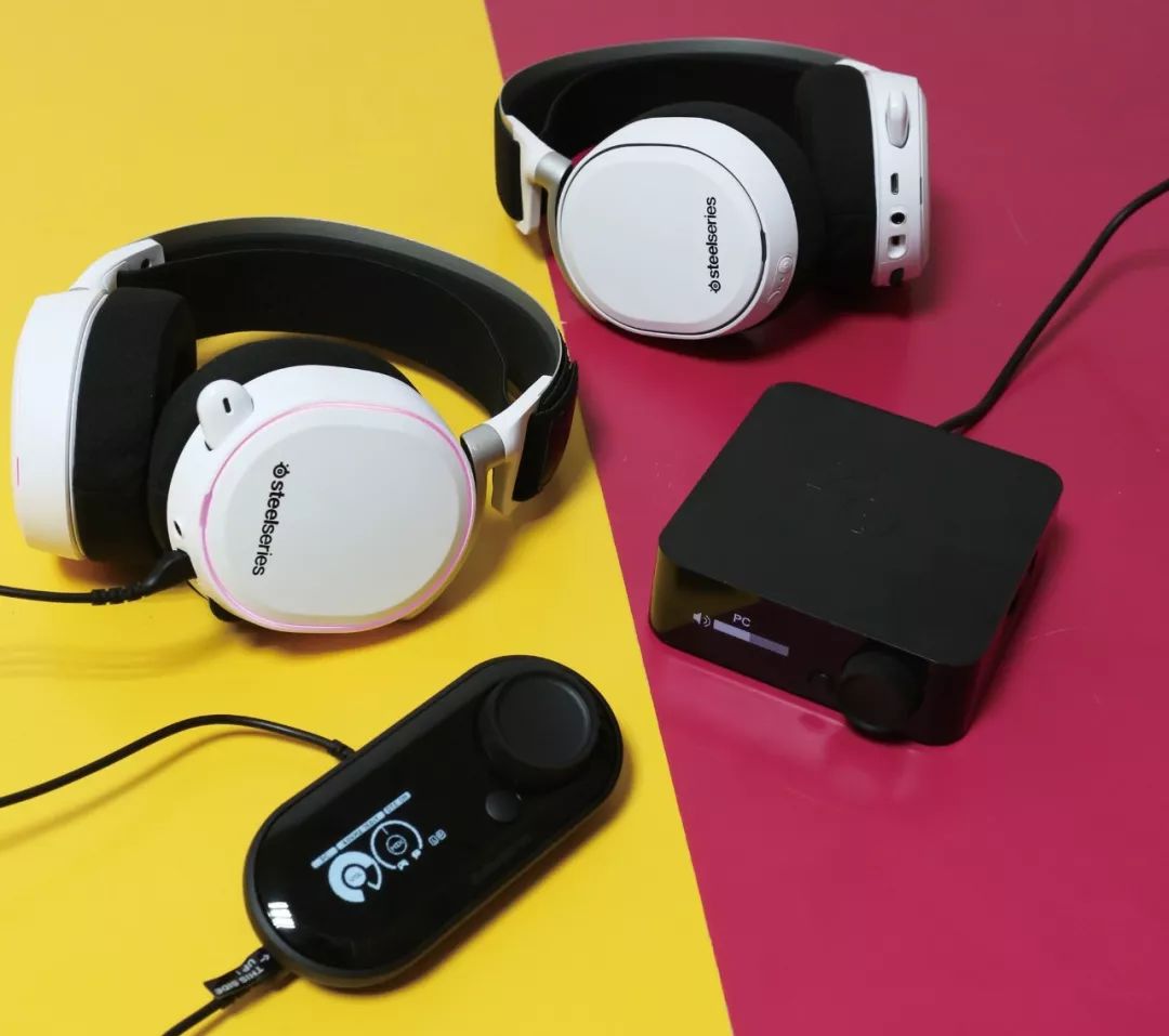 游戏耳机中的“GTR”，赛睿寒冰Pro+GameDAC白色特别版&寒冰Pro wireless白色特别版游戏耳机