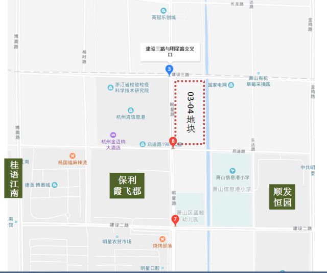 萧山市北，桂语江南附近这块地用地性质调整 传说中的科大讯飞浙江总部要来了？