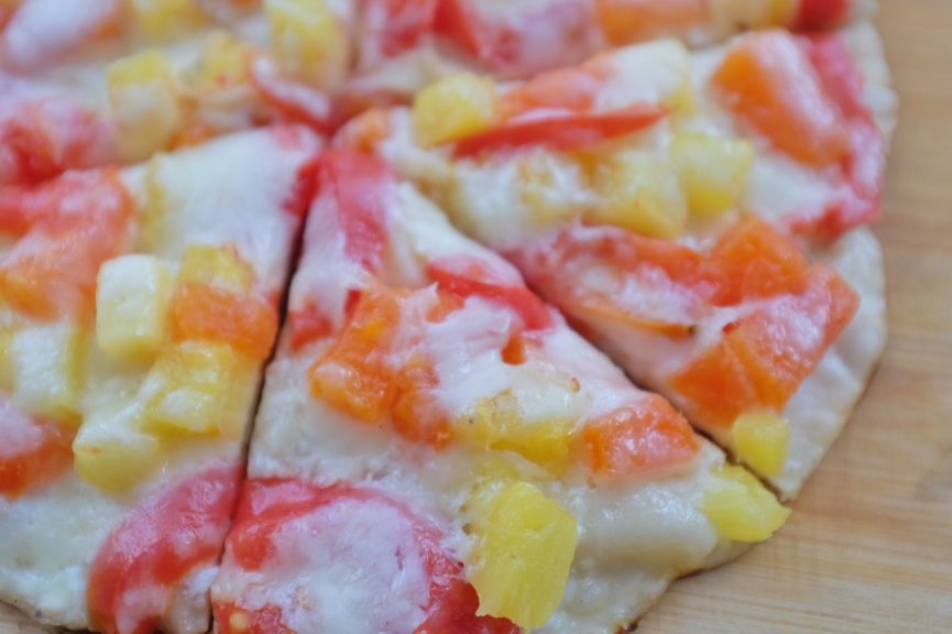 迷你饺子皮水果披萨，简单易学萌萌的超好吃