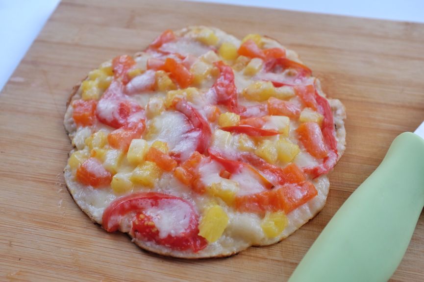 迷你饺子皮水果披萨，简单易学萌萌的超好吃