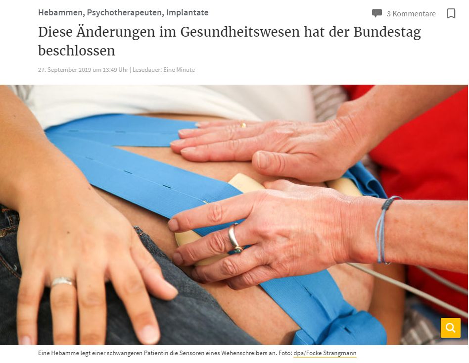 德国新闻|计划在德国生娃的你需要她！德国提高助产士入职门槛，宁缺毋滥！