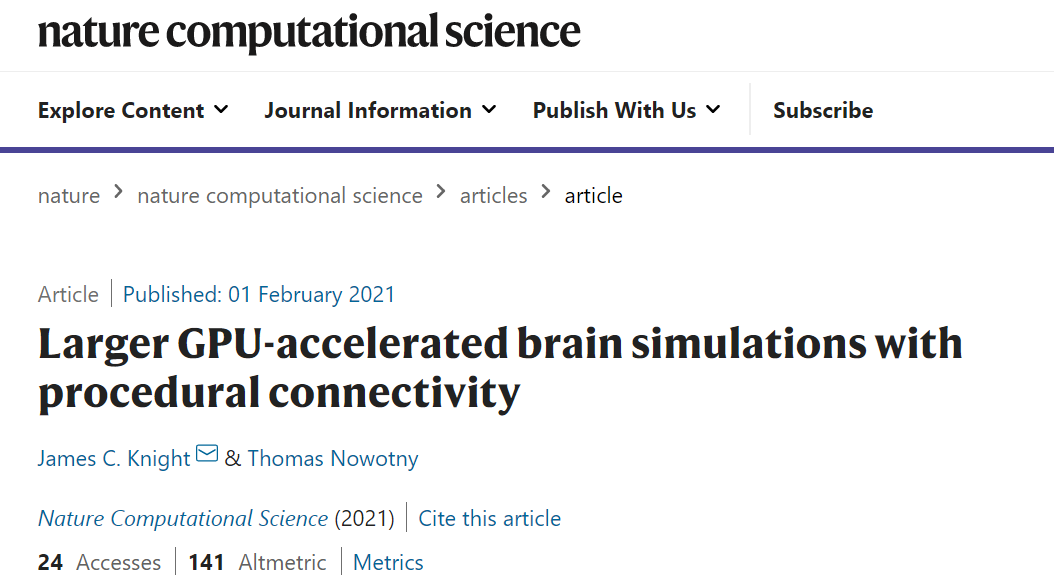 一块GPU模拟猴子大脑，普通台式机变超算，英国大学研究登上Nature子刊