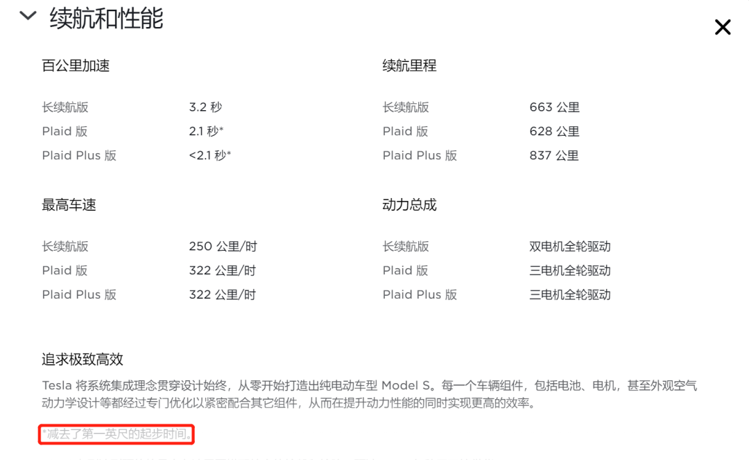 特斯拉官网加速成绩的“猫腻”，电车性能“军备竞赛”意义何在?