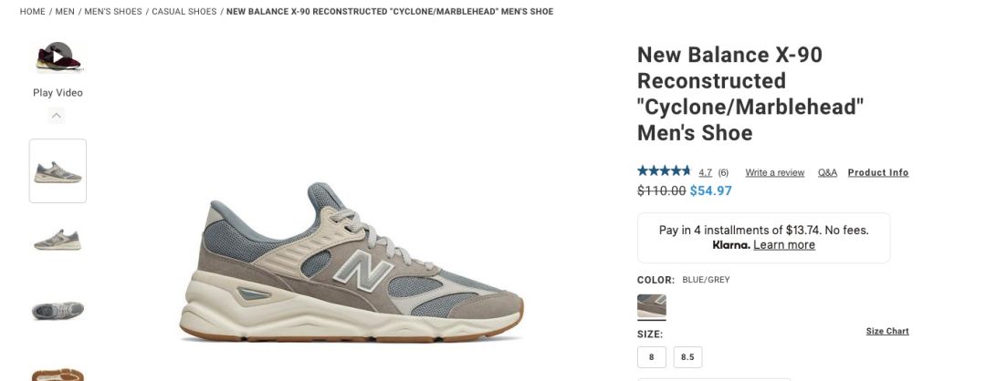 近季我想买双人人都不要的 New Balance 登山鞋